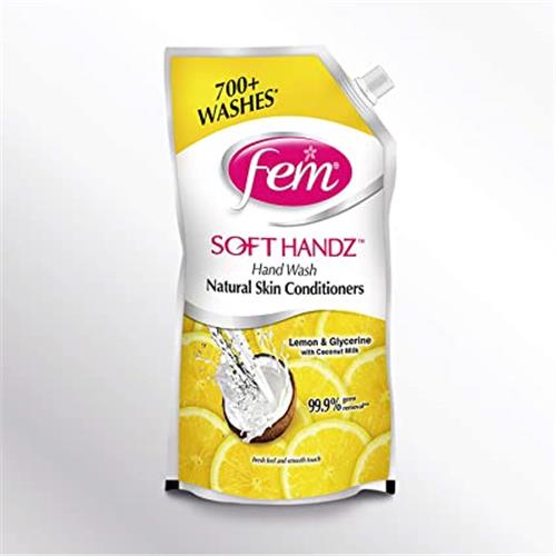 FEM HAND WASH LEMON 900ml